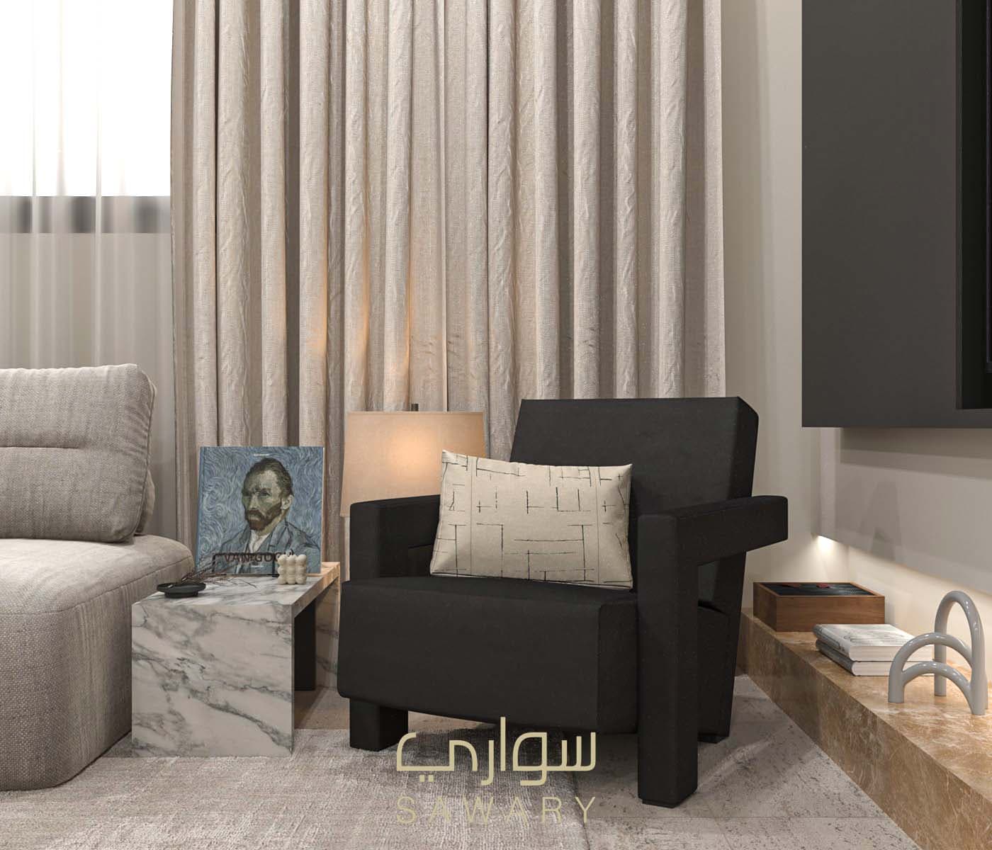 منظر داخلي لمشروع تصميم من تنفيذ سواري — صورة 5 من 41