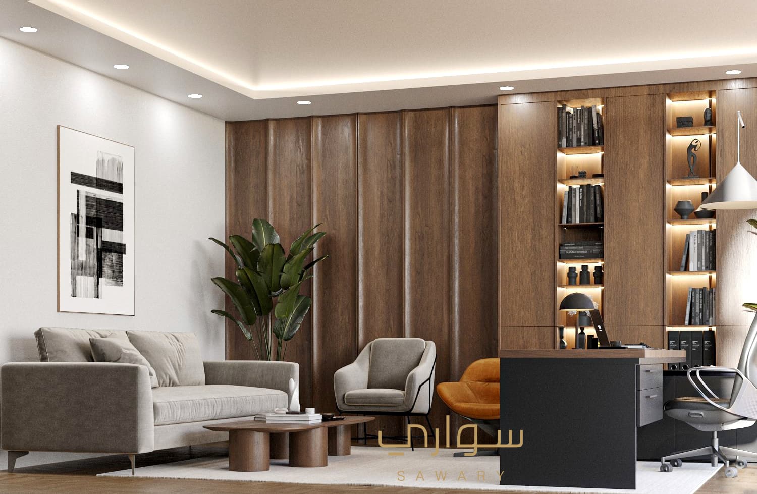 منظر داخلي لمشروع تصميم من تنفيذ سواري — صورة 34 من 44