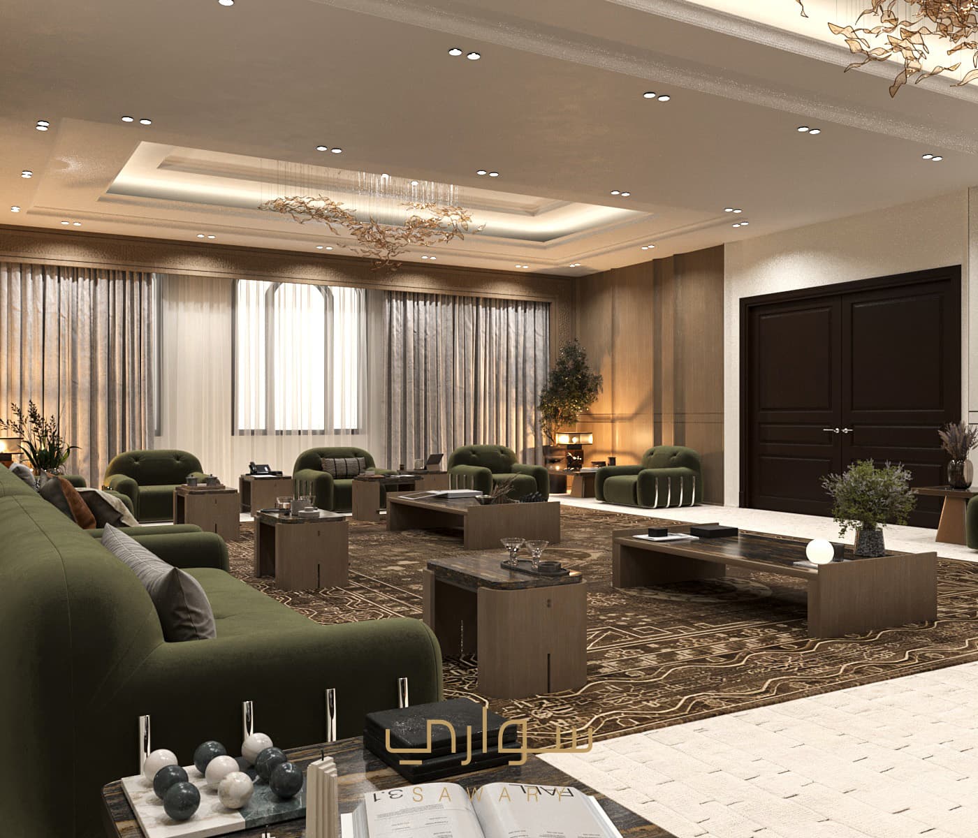 منظر داخلي لمشروع تصميم من تنفيذ سواري — صورة 38 من 40