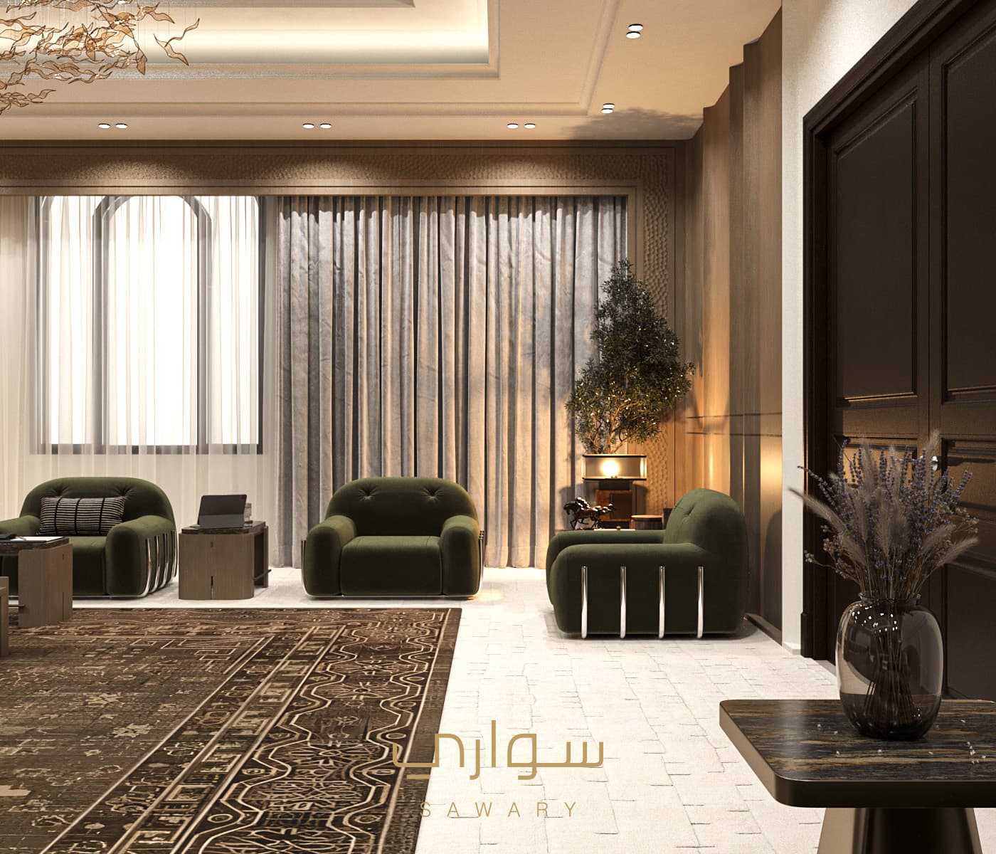 منظر داخلي لمشروع تصميم من تنفيذ سواري — صورة 5 من 40