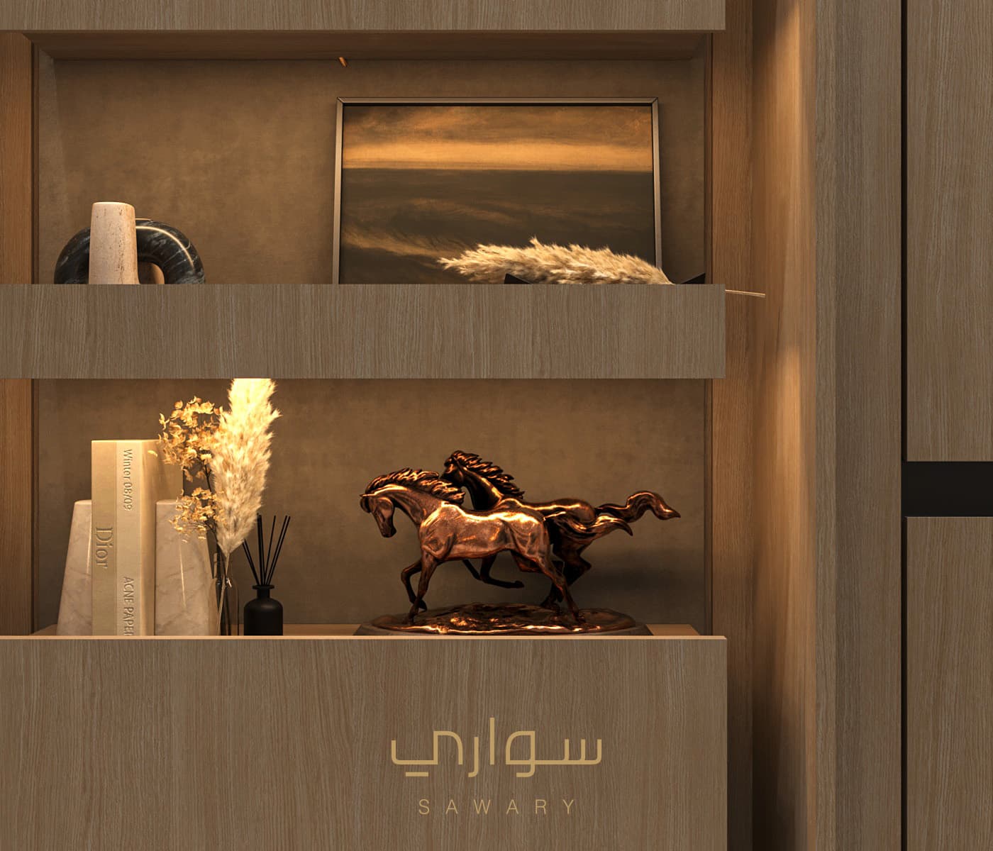 منظر داخلي لمشروع تصميم من تنفيذ سواري — صورة 33 من 40