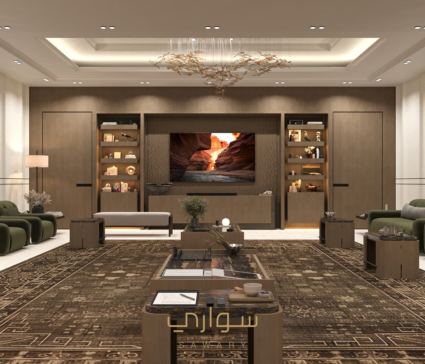 منظر داخلي لمشروع تصميم من تنفيذ سواري — صورة 24 من 40