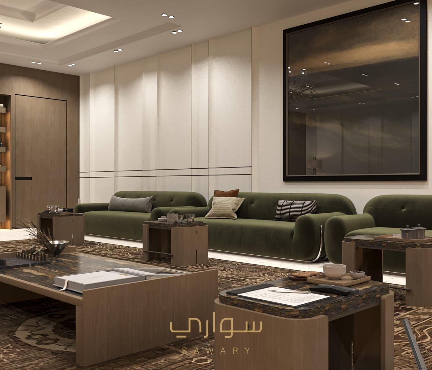 منظر داخلي لمشروع تصميم من تنفيذ سواري — صورة 21 من 40