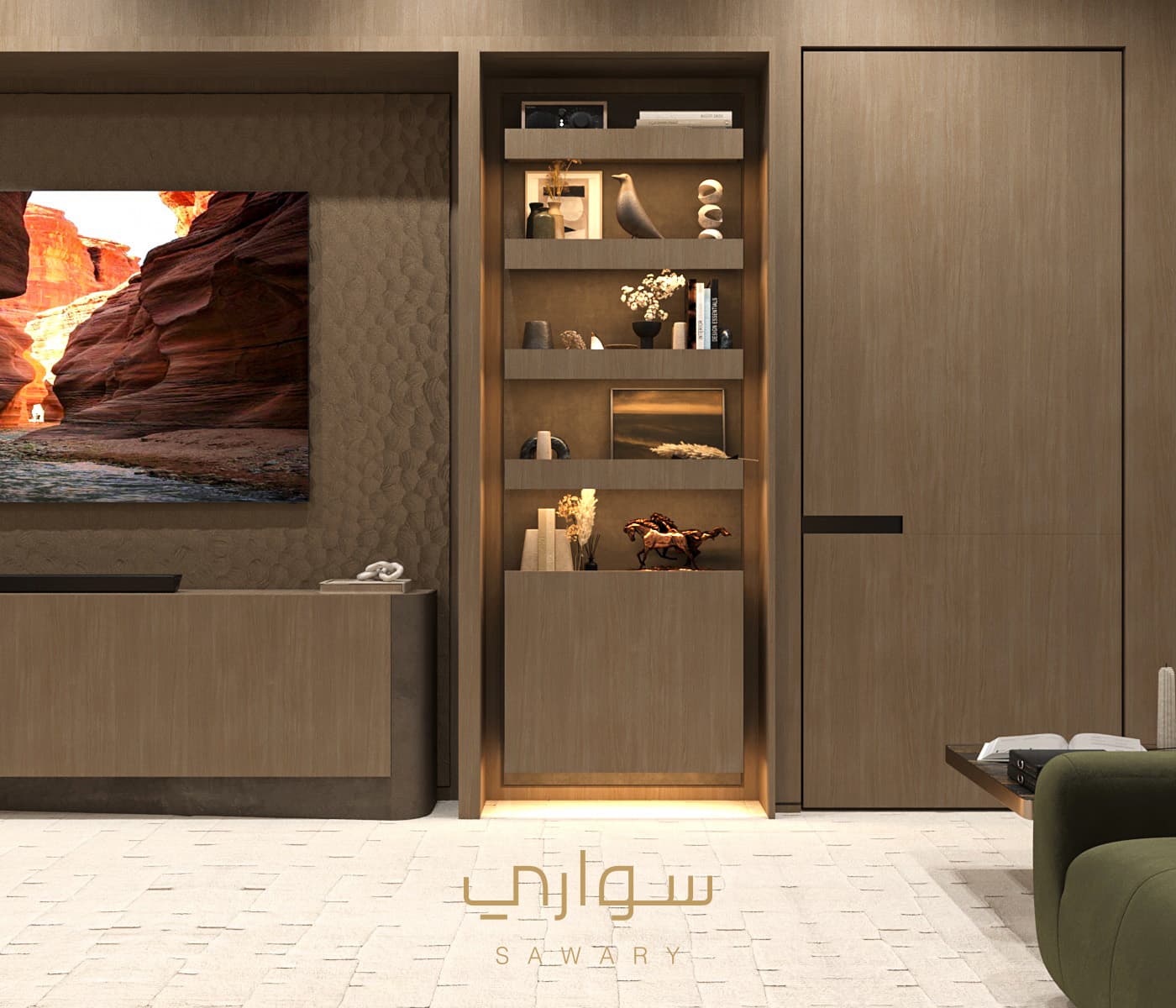 منظر داخلي لمشروع تصميم من تنفيذ سواري — صورة 28 من 40