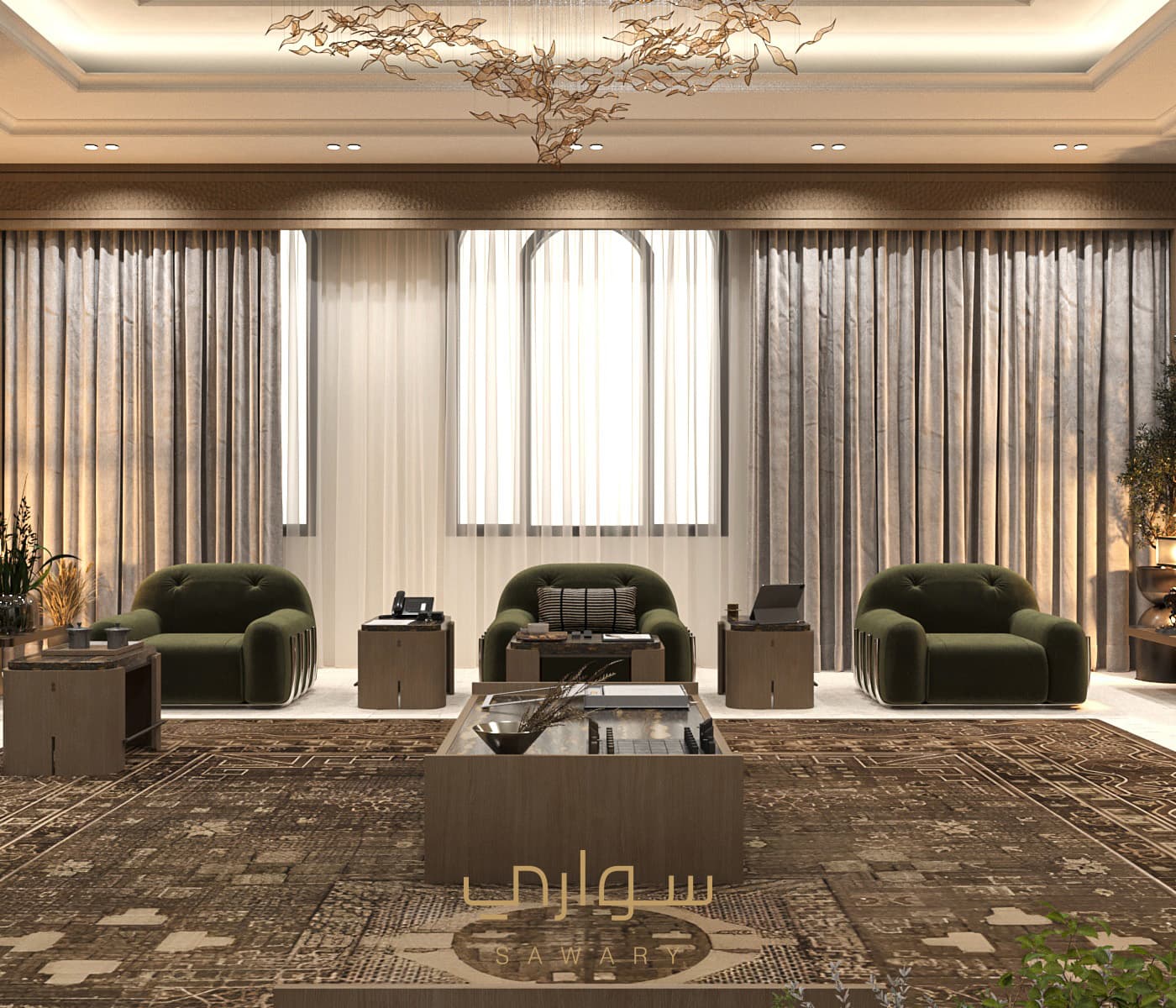 منظر داخلي لمشروع تصميم من تنفيذ سواري — صورة 6 من 40