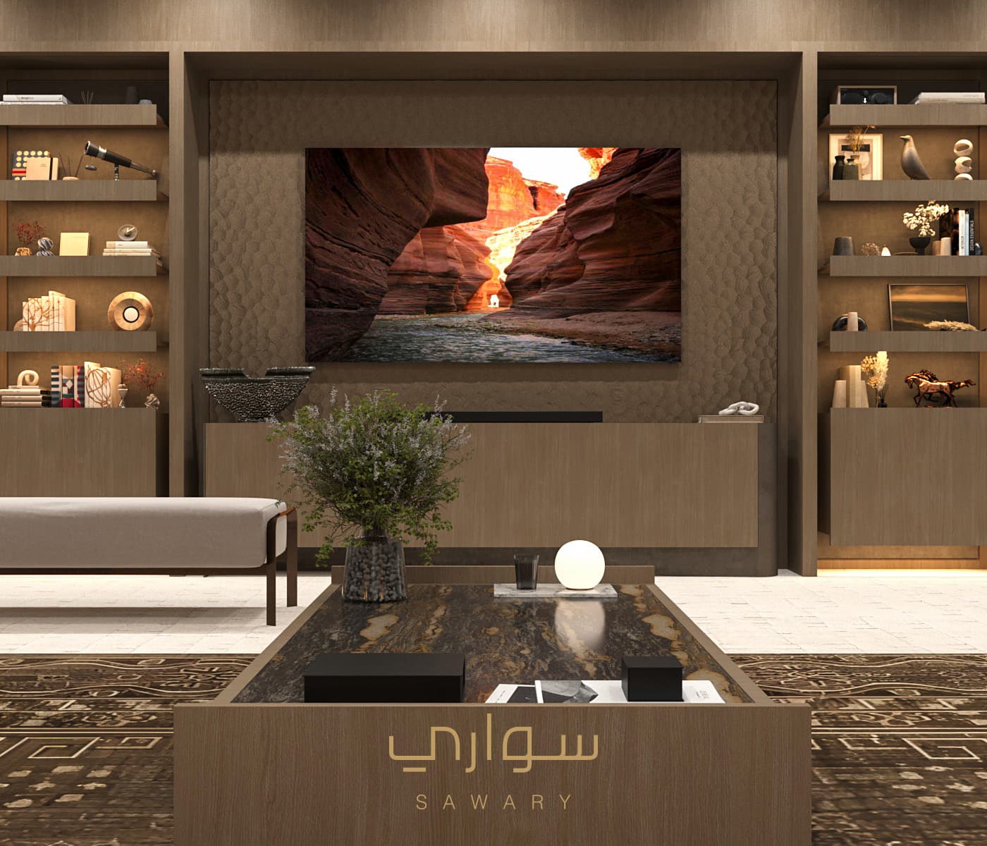 منظر داخلي لمشروع تصميم من تنفيذ سواري — صورة 26 من 40