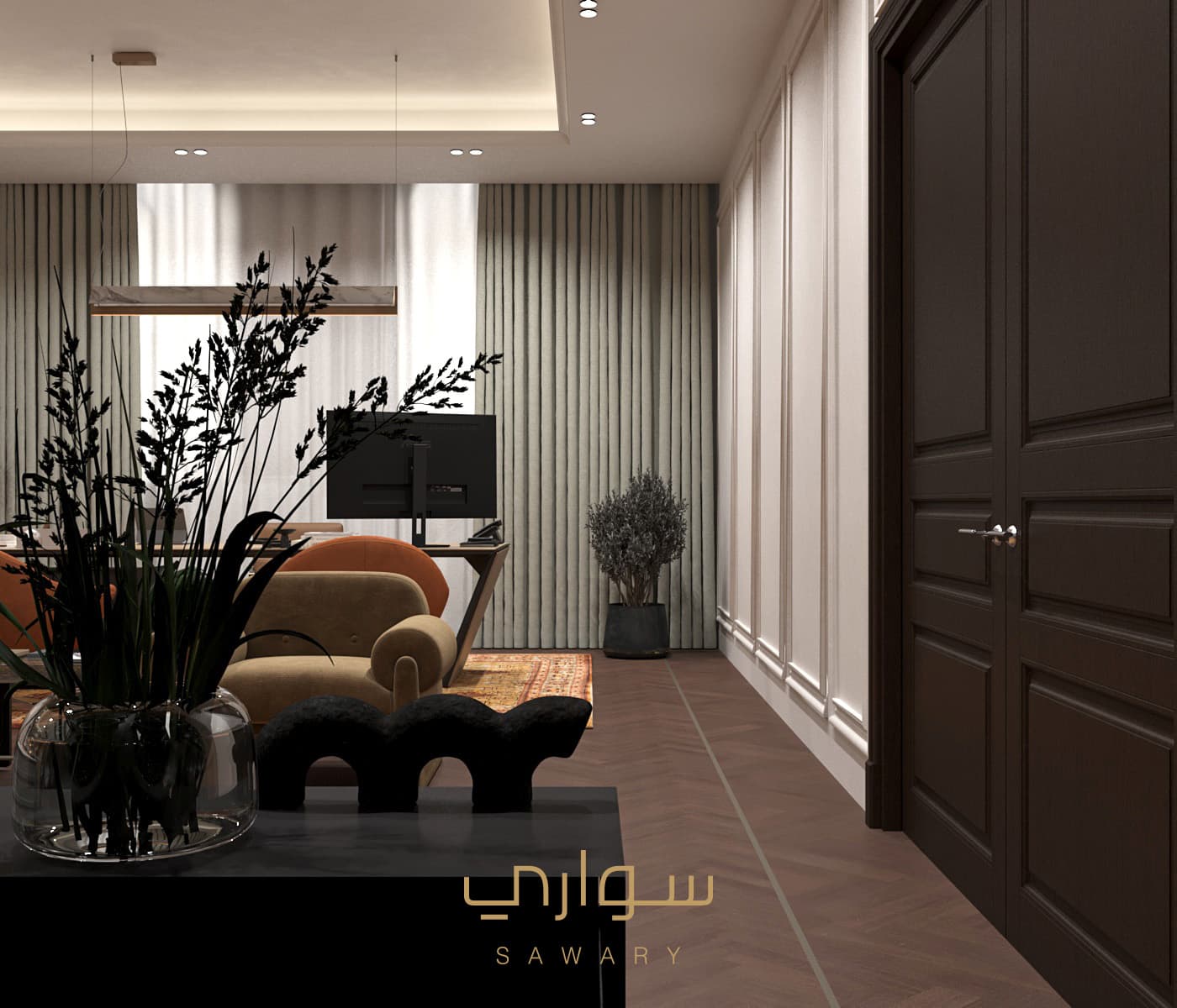 منظر داخلي لمشروع تصميم من تنفيذ سواري — صورة 1 من 37