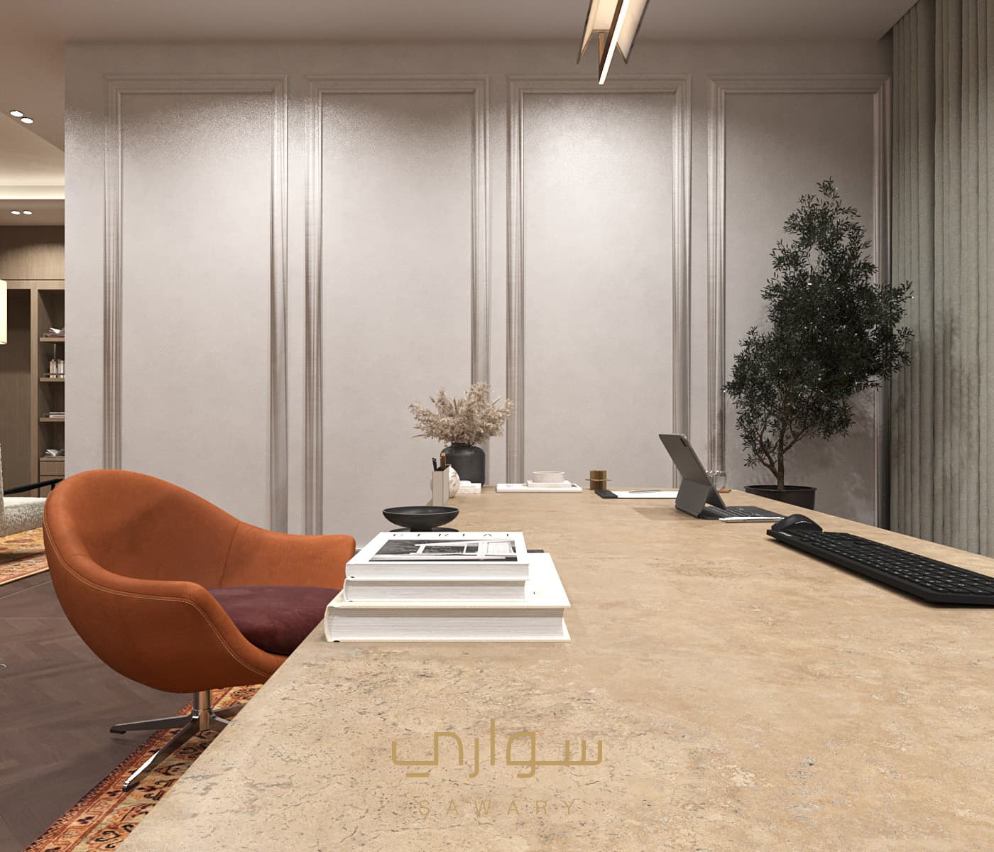 منظر داخلي لمشروع تصميم من تنفيذ سواري — صورة 34 من 37