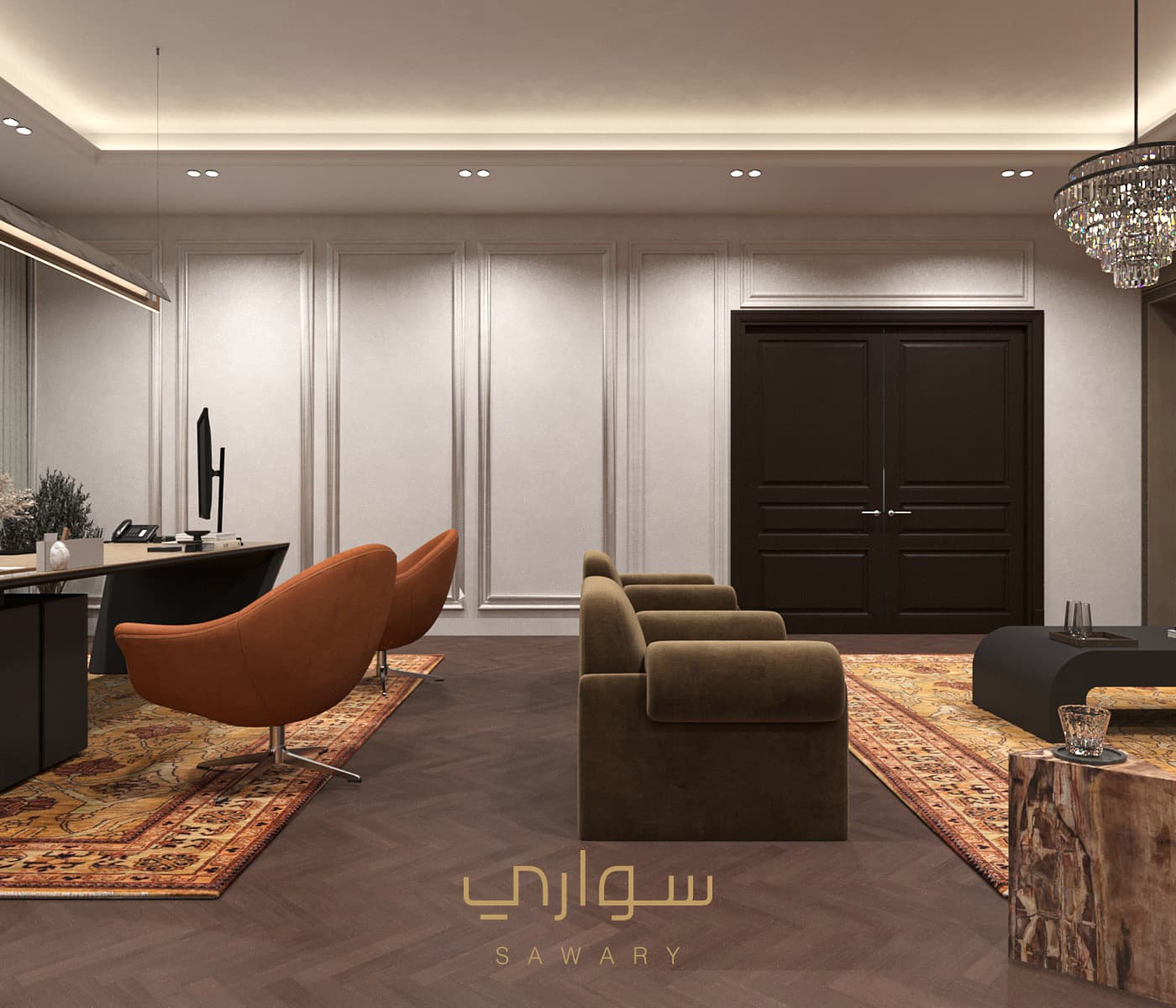 منظر داخلي لمشروع تصميم من تنفيذ سواري — صورة 33 من 37