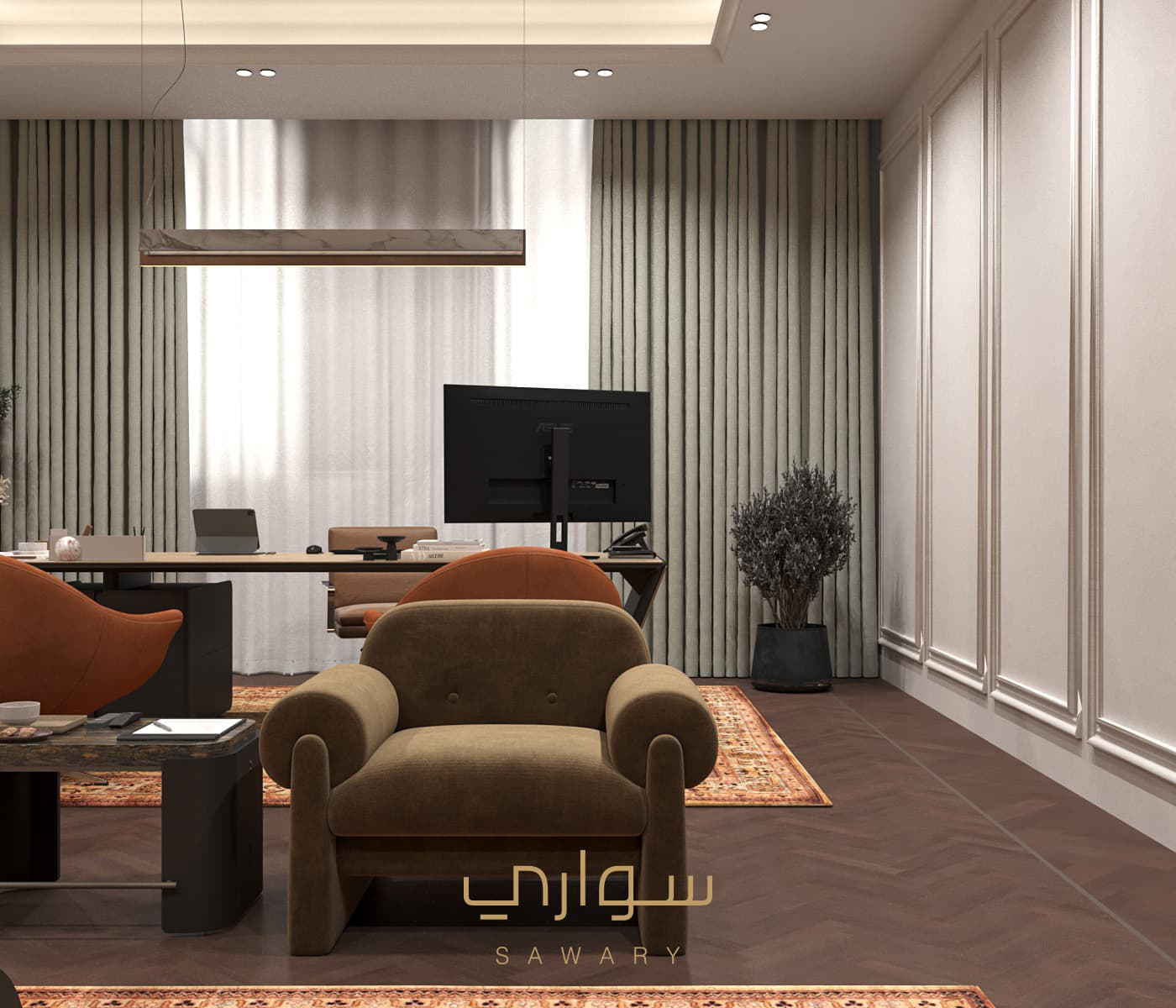 منظر داخلي لمشروع تصميم من تنفيذ سواري — صورة 3 من 37