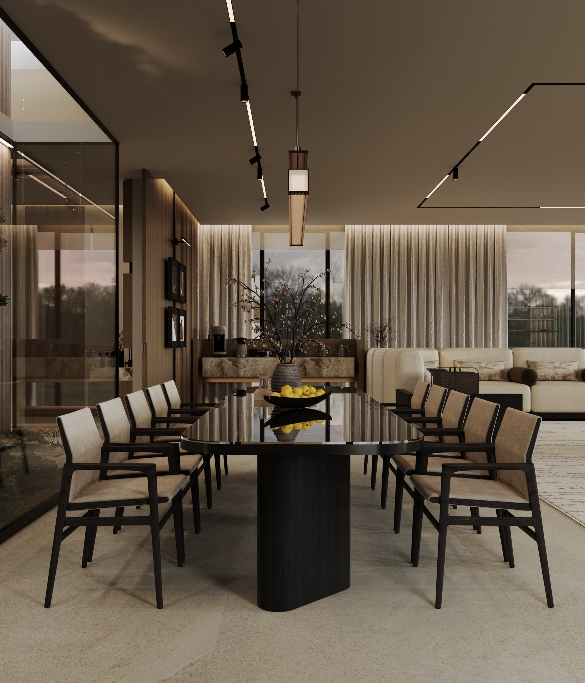 تصميم مزرعة سكنية