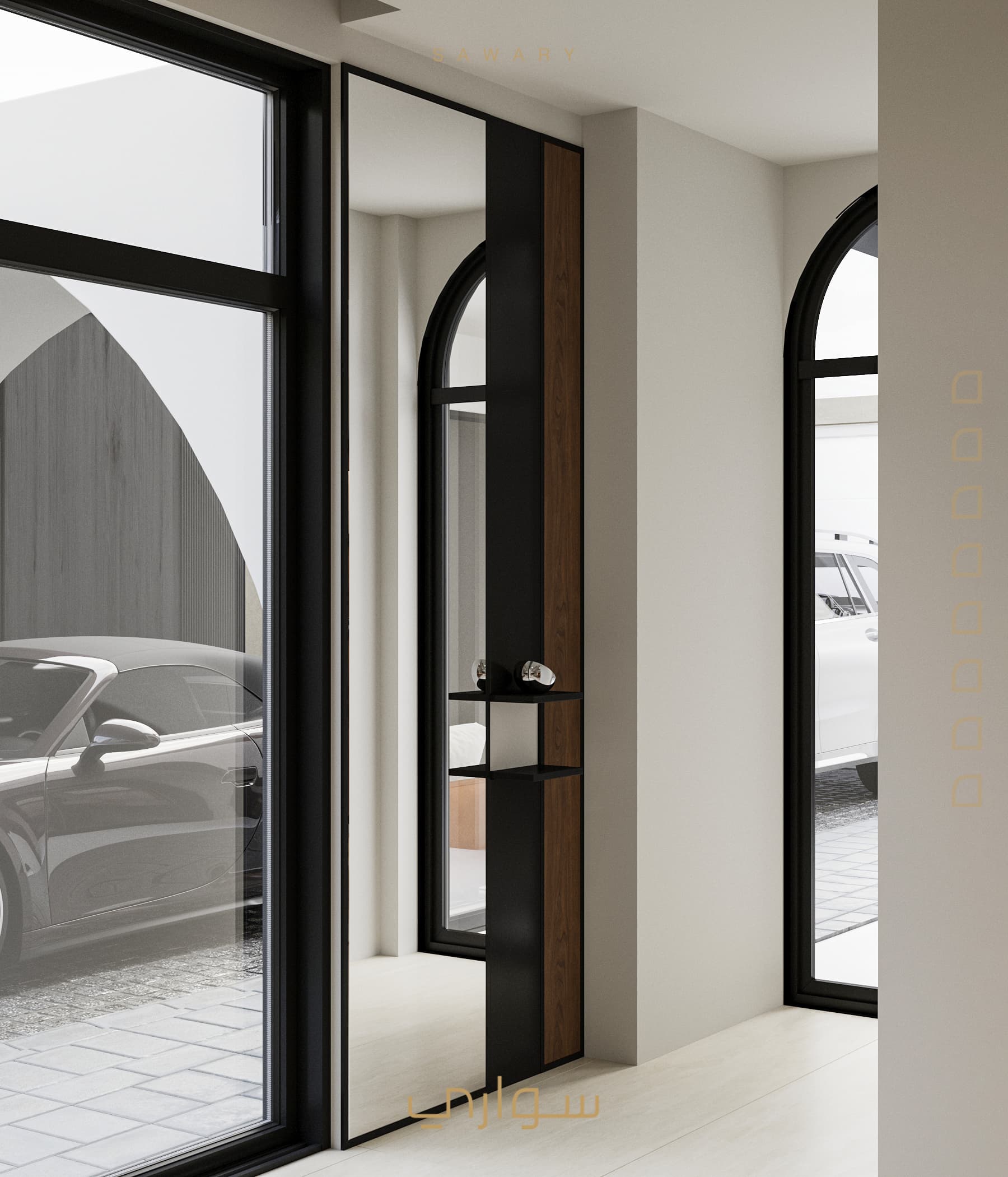 منظر داخلي لمشروع تصميم من تنفيذ سواري — صورة 52 من 105
