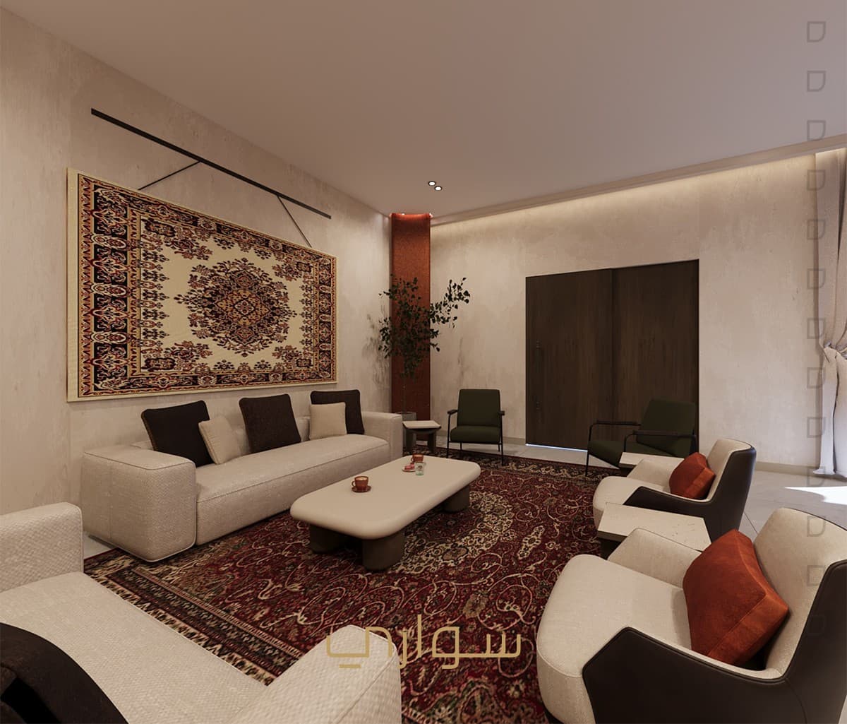 منظر داخلي لمشروع تصميم من تنفيذ سواري — صورة 23 من 33