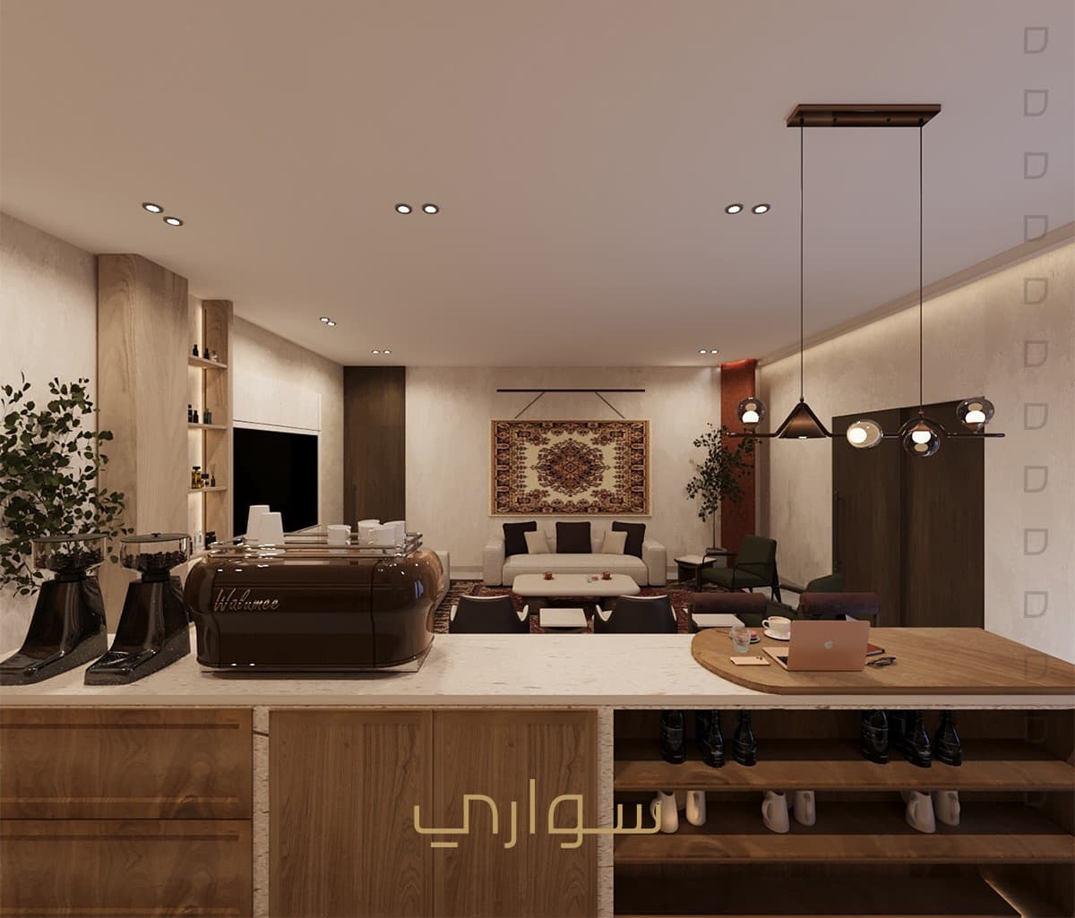 منظر داخلي لمشروع تصميم من تنفيذ سواري — صورة 24 من 33