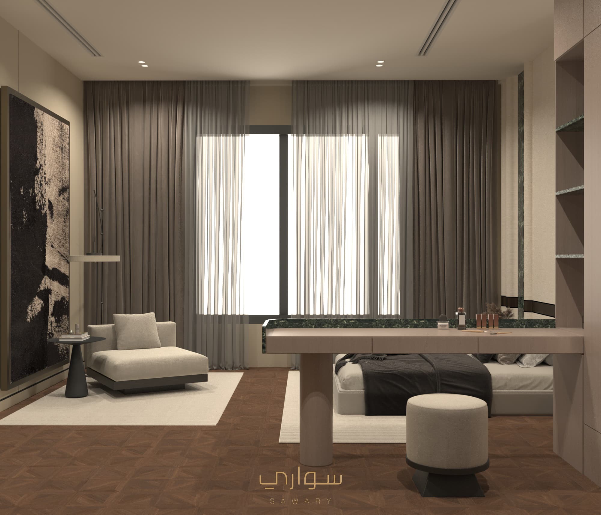 منظر داخلي لمشروع تصميم من تنفيذ سواري — صورة 82 من 116