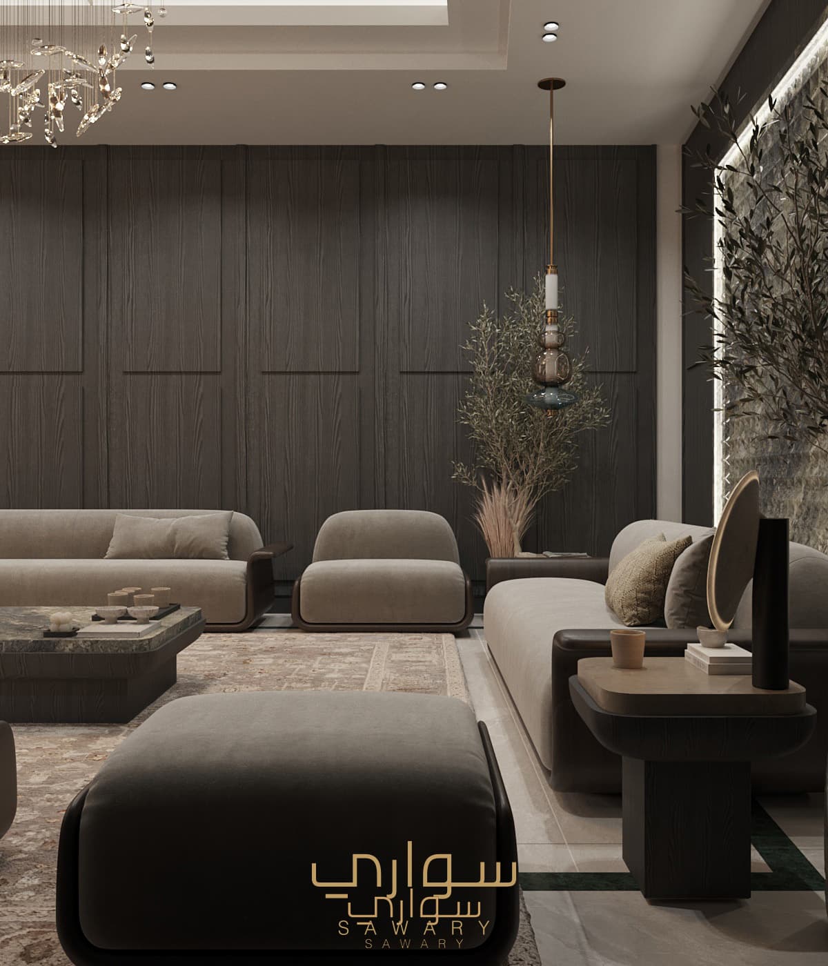 منظر داخلي لمشروع تصميم من تنفيذ سواري — صورة 108 من 116