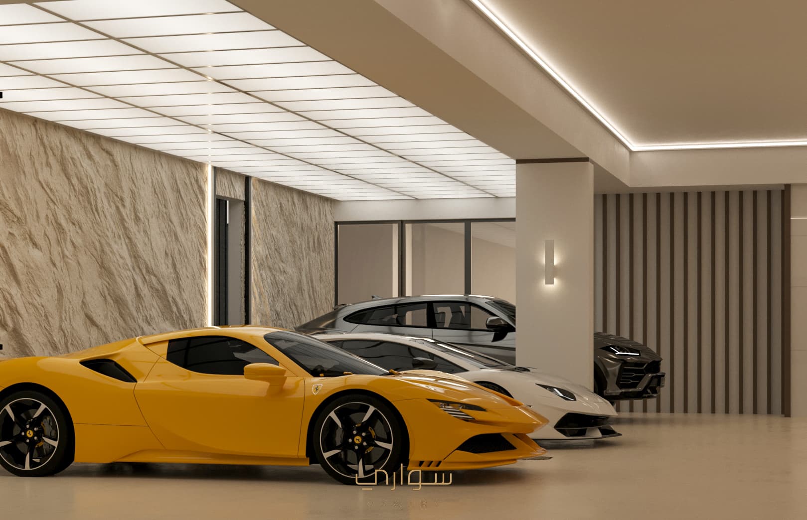 منظر داخلي لمشروع تصميم من تنفيذ سواري — صورة 28 من 116