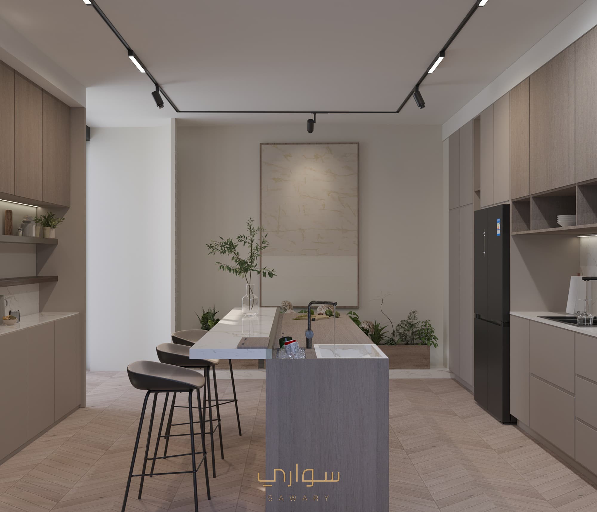 منظر داخلي لمشروع تصميم من تنفيذ سواري — صورة 20 من 116
